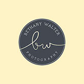 Logo for Bethany Walter Photography, a St Augustine FL wedding photographer.